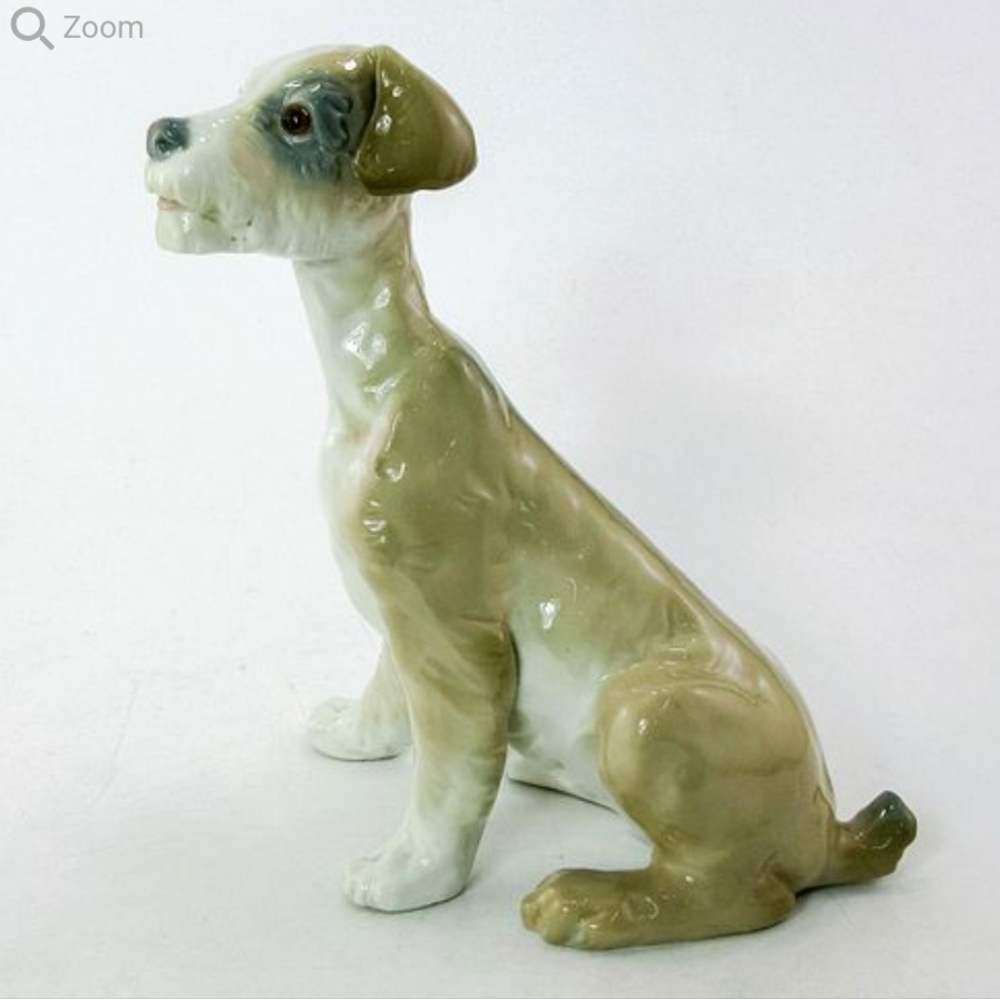 RARE VINTAGE Lladro Porcelain Dog Figurine #4583 🐕 - Picture 3 of 4